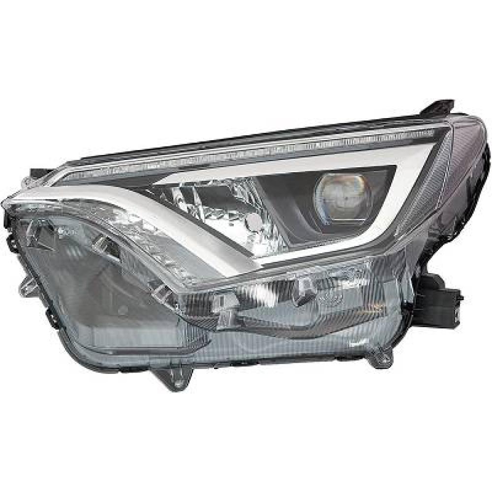 proiettore sinistro elettrico con motore nero led toyota rav 4 2015 2019 81185 42680