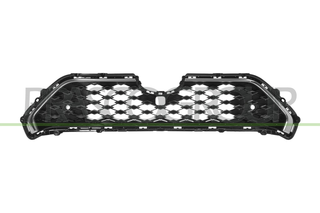 griglia radiatore nera lucida con modanatura cromata con fori pdc supporti con foro telecamera toyota rav 4 2019 2026 ty2932031