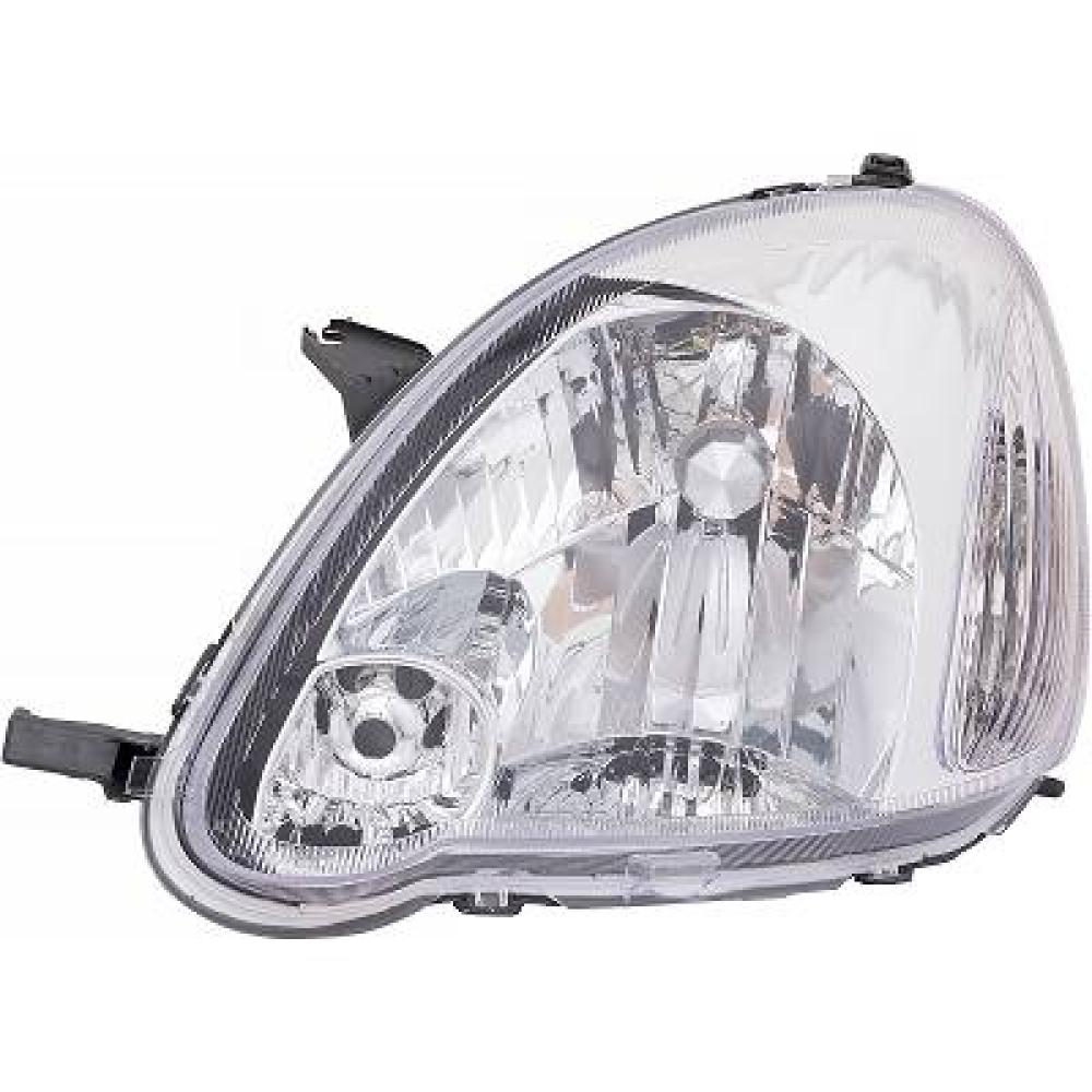 proiettore sinistro h4 elettrico versione valeo toyota yaris 2003 2005 811700d080