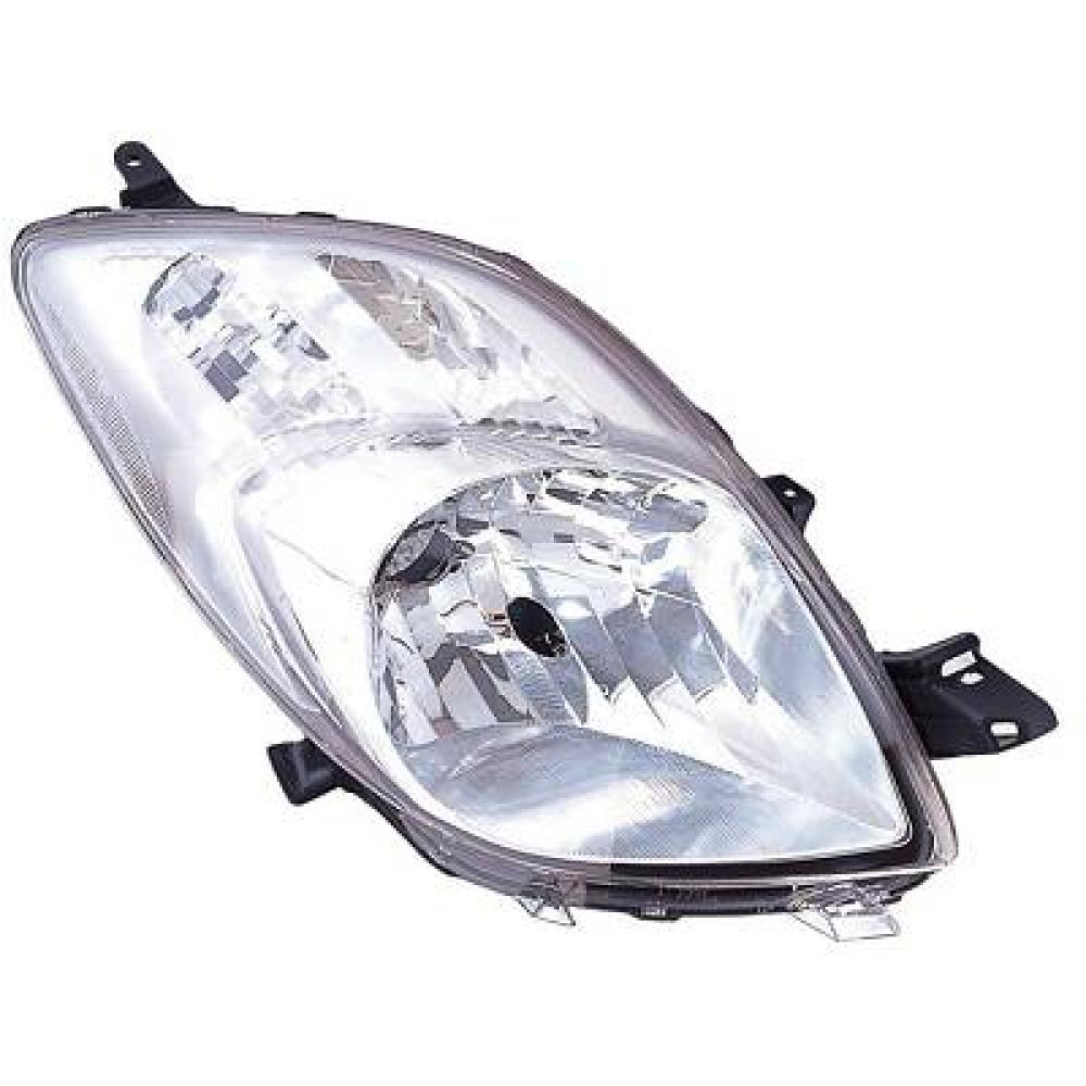 proiettore destro h4 elettrico senza motore versione valeo toyota yaris 2006 2009 811300d120