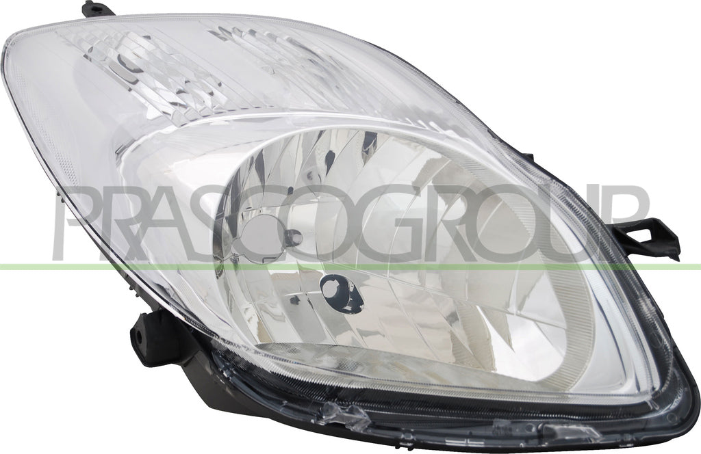 proiettore destro h4 elettrico senza motore cromato toyota yaris 2009 2011 ty3274803