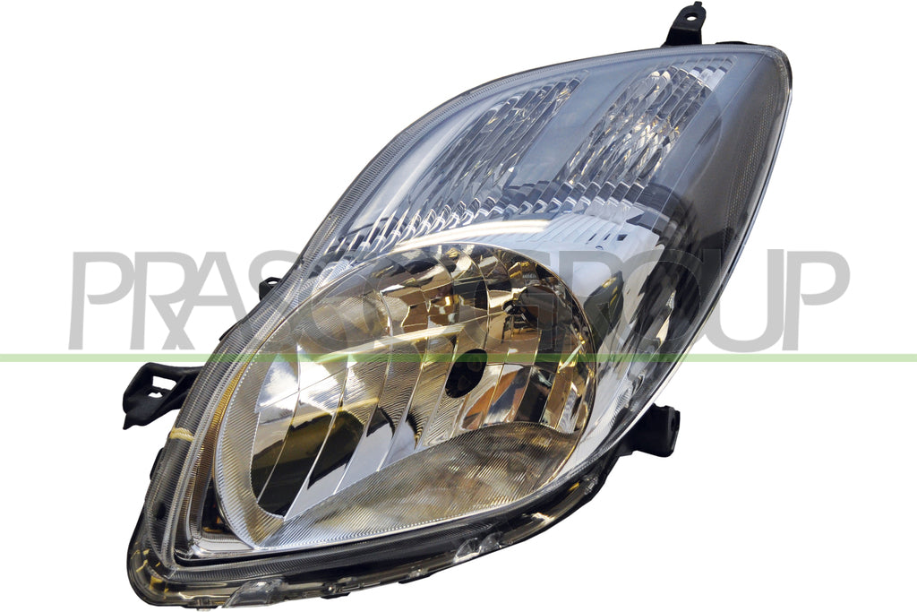 proiettore sinistro h4 elettrico con motore nero toyota yaris 2009 2011 ty3274834