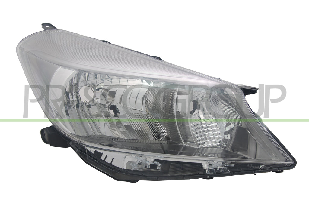 proiettore destro h4 elettrico senza motore cromato toyota yaris 2011 2014 ty3284803