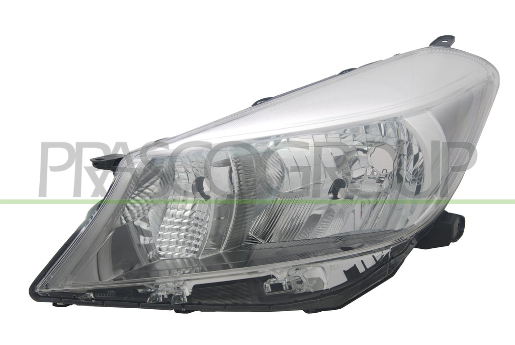 proiettore sinistro h4 elettrico con motore cromato toyota yaris 2011 2014 ty3284814