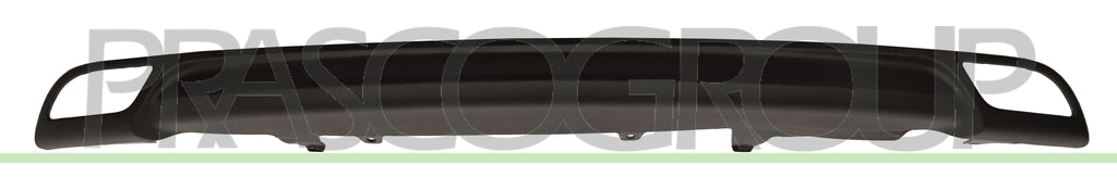 spoiler paraurti posteriore nero toyota yaris 2014 2016 ty3291851