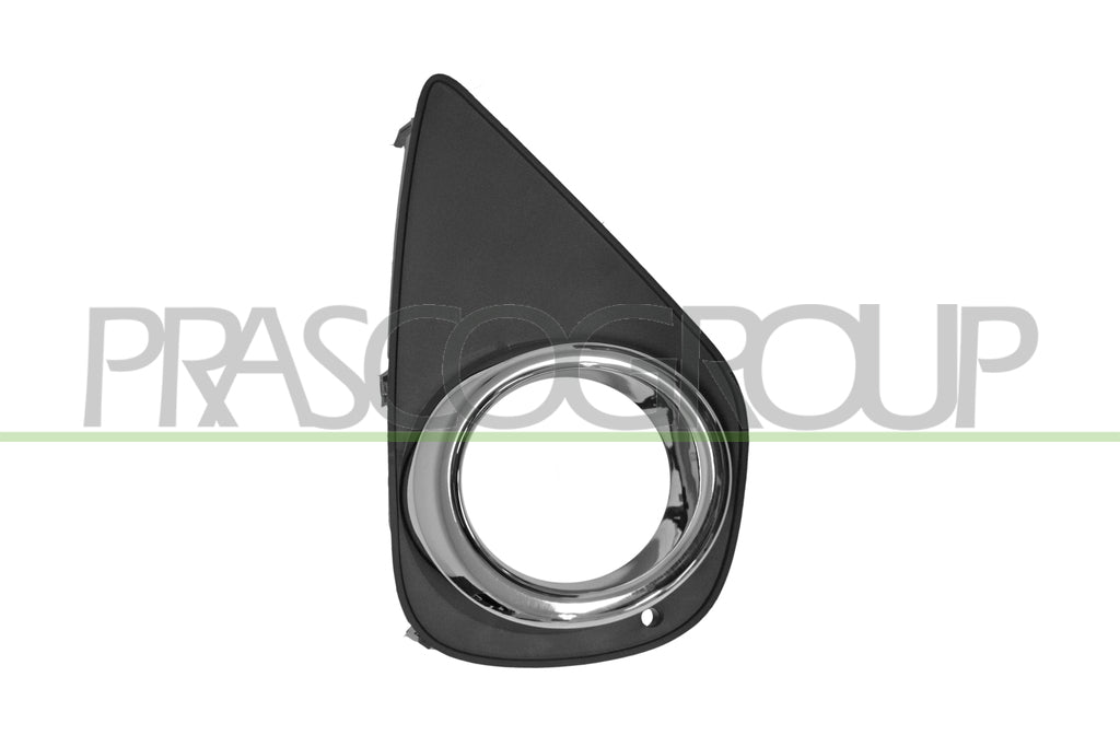 griglia destra paraurti anteriore nera con sede fendi con cornice cromata toyota yaris 2014 2016 ty3292143