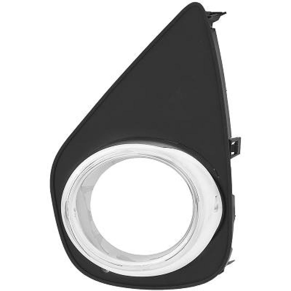 griglia destra paraurti anteriore nera con sede fendi con cornice cromata toyota yaris 2014 2016 52040 0d050