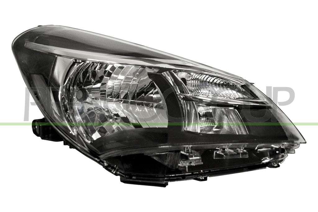 proiettore destro h4 elettrico con motore nero mod 5 porte toyota yaris 2014 2016 ty3294803