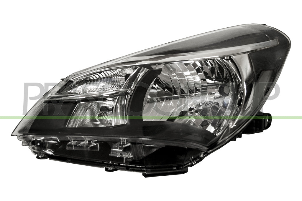 proiettore sinistro h4 elettrico con motore nero mod 5 porte toyota yaris 2014 2016 ty3294804
