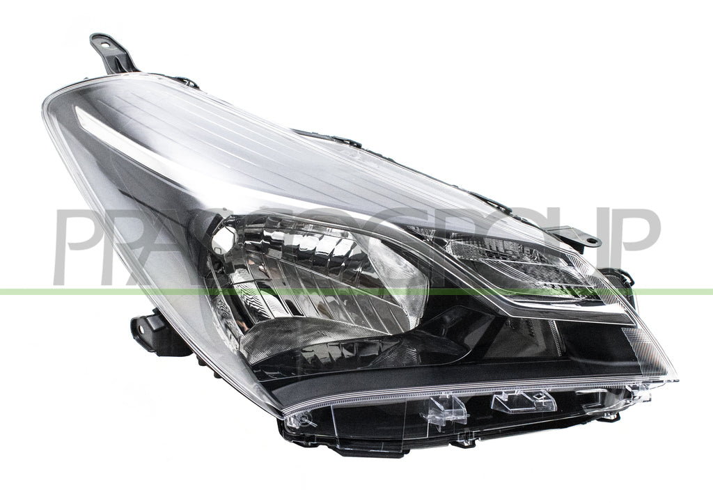 proiettore destro h4 elettrico con motore con luce diurna w21 5w toyota yaris 2017 2020 ty3304803