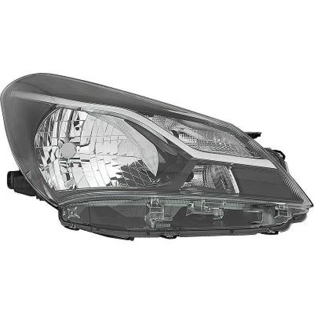 proiettore destro h4 elettrico con motore con luce diurna w21 5w toyota yaris 2017 2020 811300dj70