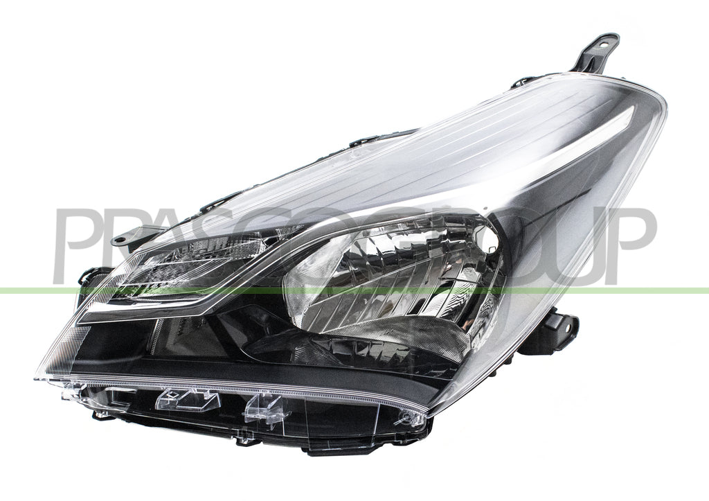 proiettore sinistro h4 elettrico con motore con luce diurna w21 5w toyota yaris 2017 2020 ty3304804