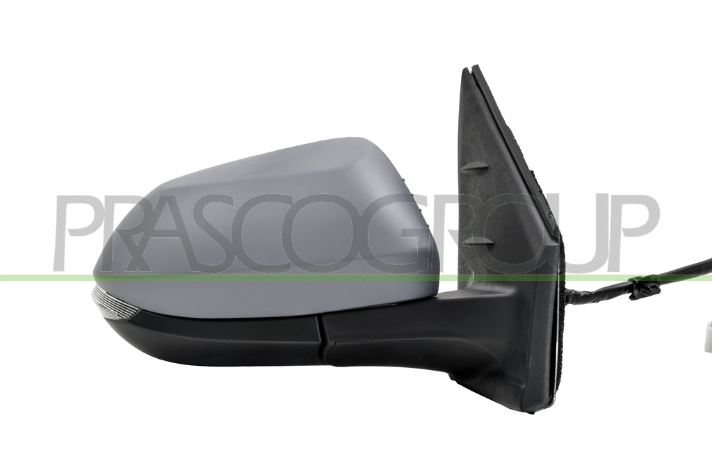 retrovisore destro elettrico con primer termico chiudibile con fanale convesso 8 pins toyota yaris 2020 ty3327333