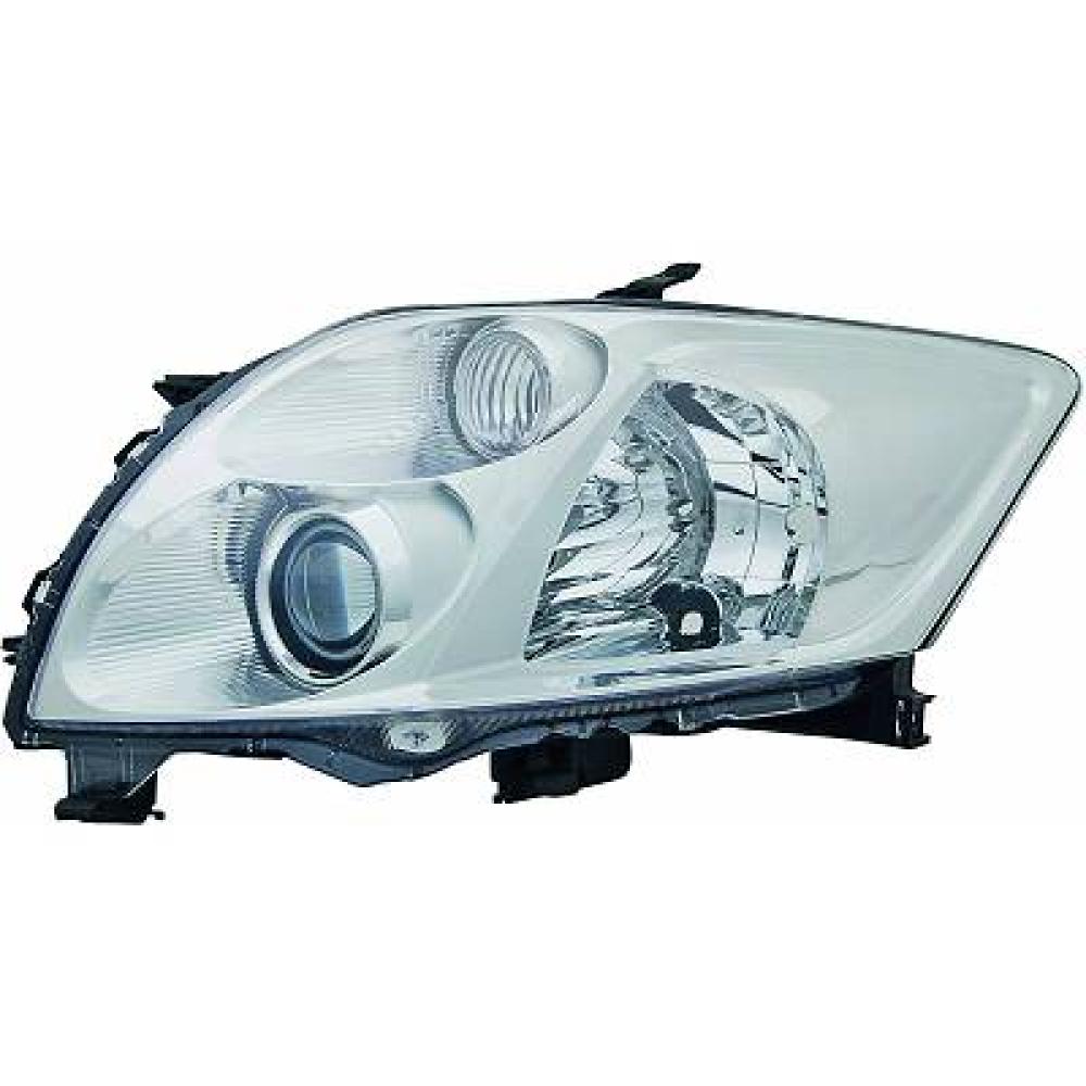 proiettore sinistro h11 hb3 elettrico senza motore versione valeo toyota auris 2007 2010 8117002460