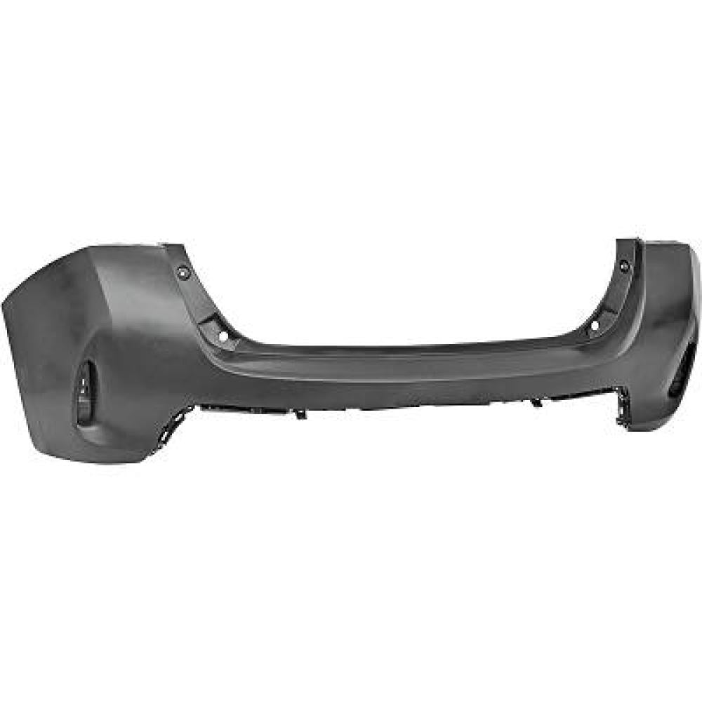 paraurti posteriore nero liscio da primerizzare con tracce pdc toyota auris 2013 2015 5215902997