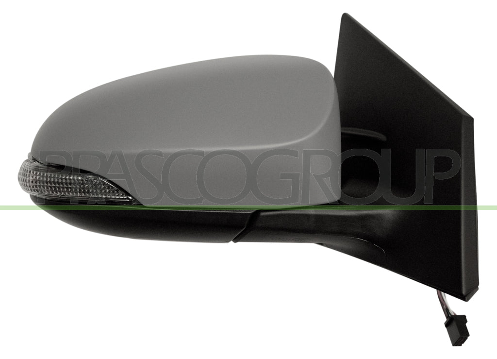 retrovisore destro elettrico con primer termico con fanale convesso 7 pins toyota auris 2013 2015 ty3547323