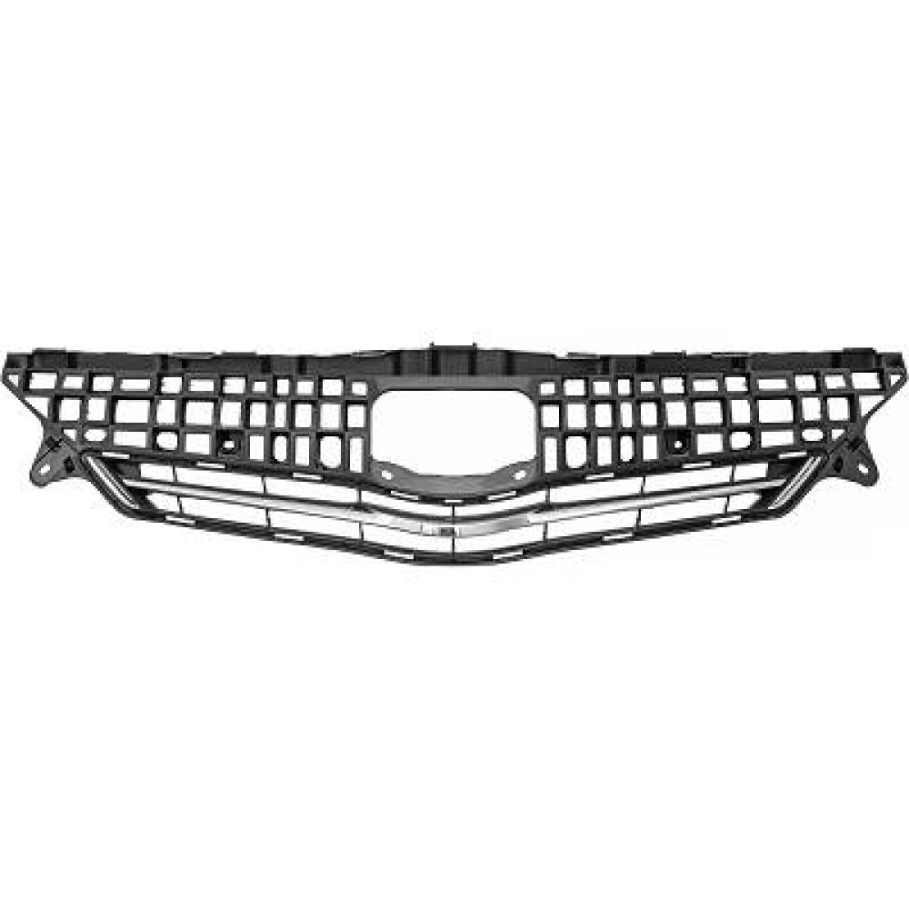 griglia radiatore nera con modanatura cromata toyota prius 2012 2014 5310147010