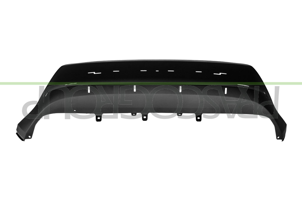 spoiler paraurti posteriore nero goffrato con fori modanatura mod adventure premiere toyota yaris cross 2020 ty6501861