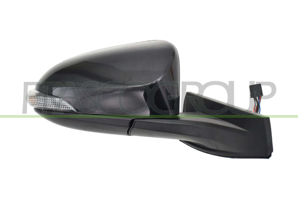 retrovisore destro elettrico con primer termico chiudibile con fanale convesso 9 pins toyota c hr 2016 2019 ty7007323