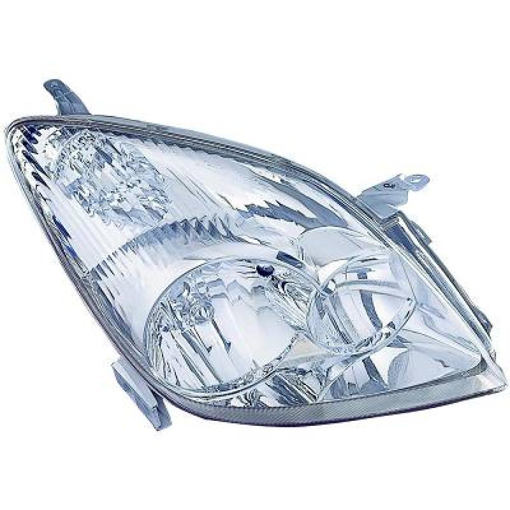 proiettore destro mod hb4 hb3 elettrico toyota corolla verso 2002 2004 8113013260