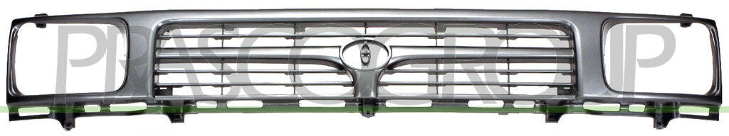 griglia radiatore grigio scuro mod 94 toyota hilux pick up 2wd ln85 1989 1995 ty8102021