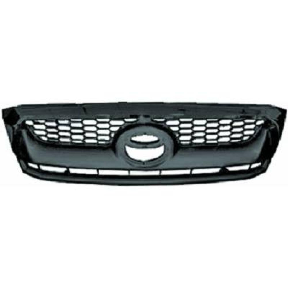 griglia radiatore nera con cornice cromata toyota hilux vigo pick up 2005 2008 531110k090