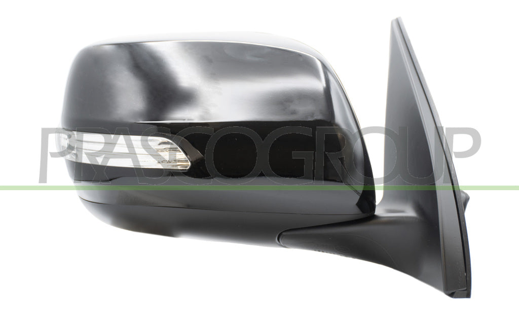 retrovisore destro elettrico nero con fanale chiudibile convesso toyota landcruiser prado j150 2014 2018 ty8547323