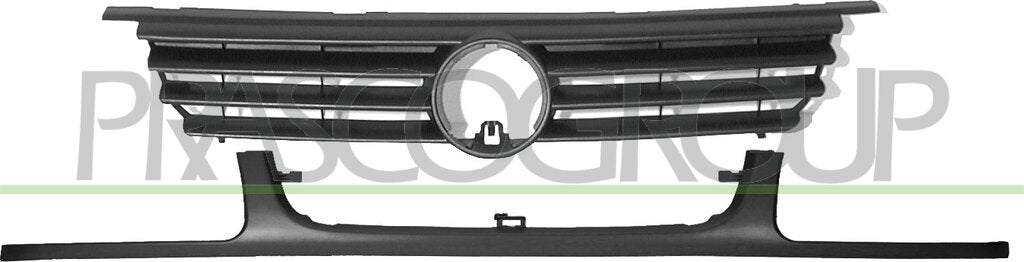 kit griglia con sottogriglia metallo volkswagen polo 1995 1999 vg0162000