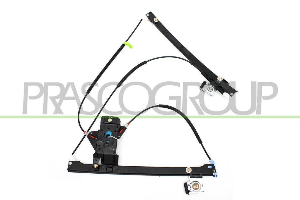 meccanismo alzacristallo anteriore destro mod 3 porte volkswagen polo 1995 1999 vg016w011