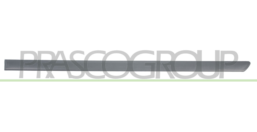 modanatura porta posteriore sinistra nera liscia da primerizzare con biadesivo volkswagen polo 2001 2005 vg0211464