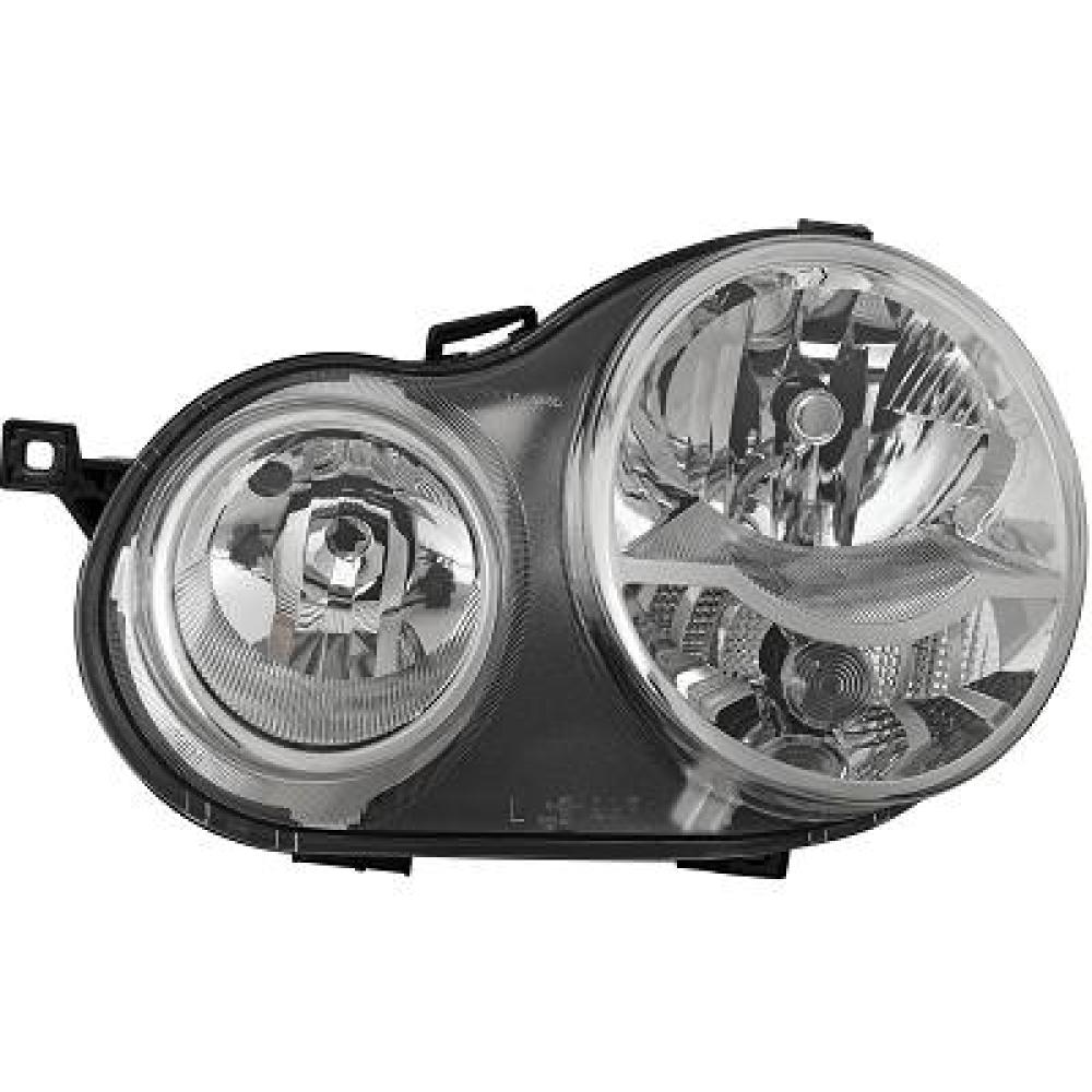proiettore sinistro h1 h7 elettrico con motore versione valeo volkswagen polo 2001 2005 vg0214904