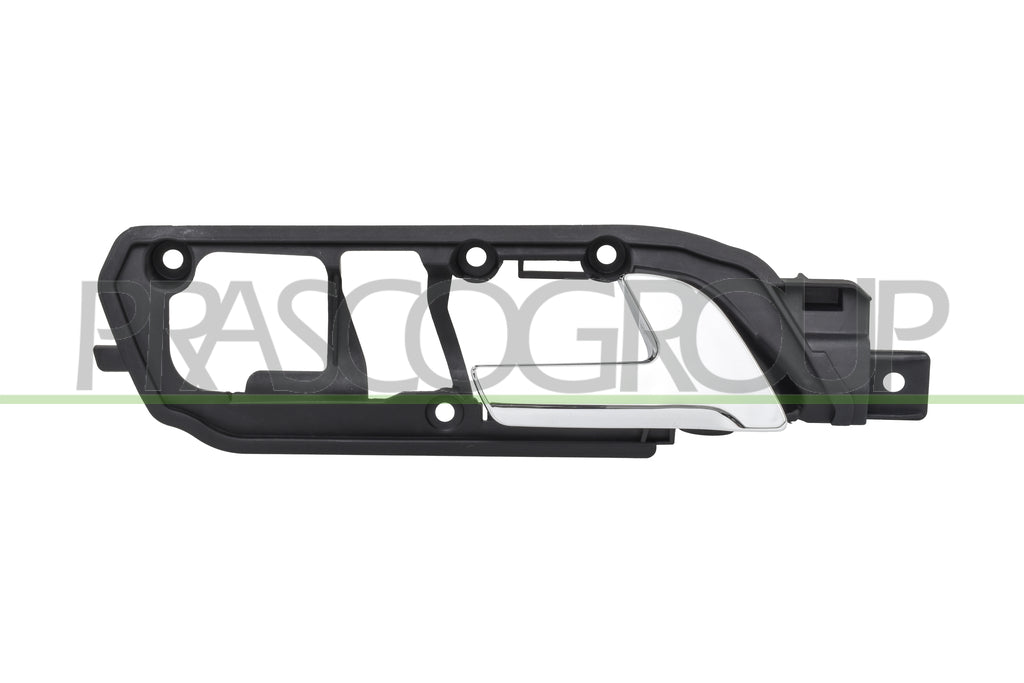 maniglia anteriore destra interna con leva cromata con mostrina nera volkswagen polo 2001 2005 vg0218403