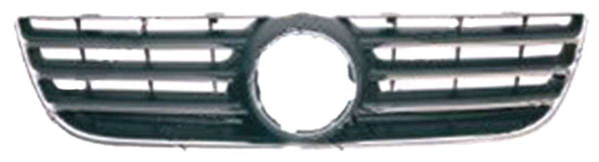 griglia radiatore nera con cornice cromata volkswagen polo 2005 2009 vg0222011