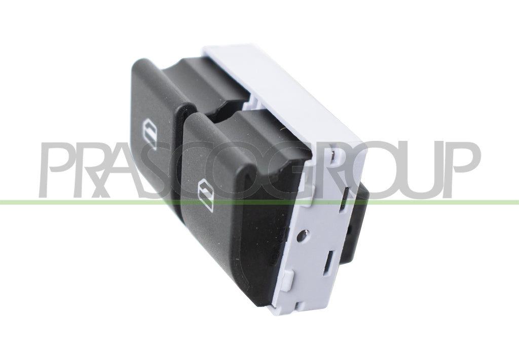 pulsantiera alzacristallo porta anteriore sinistra nera 2 interruttori per finestrino anteriore destro e sinistro con funzione chiusura automatica 4 pins seat ibiza cordoba 1999 2002 vg022ws04