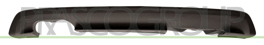 spoiler paraurti posteriore nero goffrato mod gti volkswagen polo 2009 2014 vg0231861