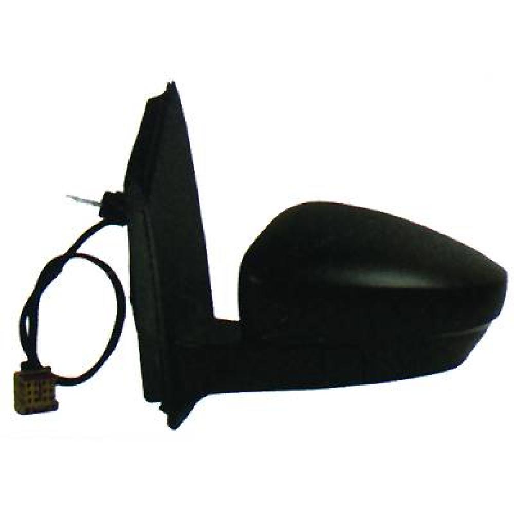 retrovisore sinistro a cavi nero con fanale asferico connettore quadrato 12h2p mod 11 09 volkswagen polo 2009 2014 6r1857507c9b9 2