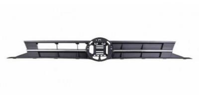griglia radiatore nera con modanatura cromata parzialmente chiusa volkswagen polo 2017 2021 vg0252011