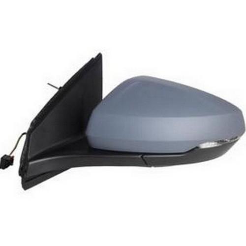 retrovisore sinistro elettrico con primer termico chiudibile con fanale con blis asferico 10 pins volkswagen polo 2017 2021 vg0257354