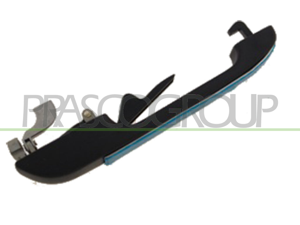 maniglia posteriore sinistra esterna nera con inserto cromato volkswagen golf ii 1983 1989 vg0288102