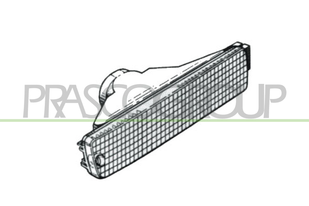fanale destro paraurti anteriore bianco volkswagen golf ii 1989 1991 vg0304313