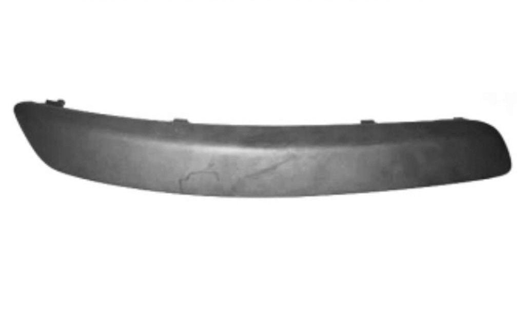 modanatura destra paraurti anteriore nera goffrata volkswagen golf v 2003 2008 vg0361243