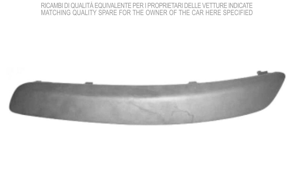 modanatura sinistra paraurti anteriore con primer volkswagen golf v 2003 2008 vg0361246