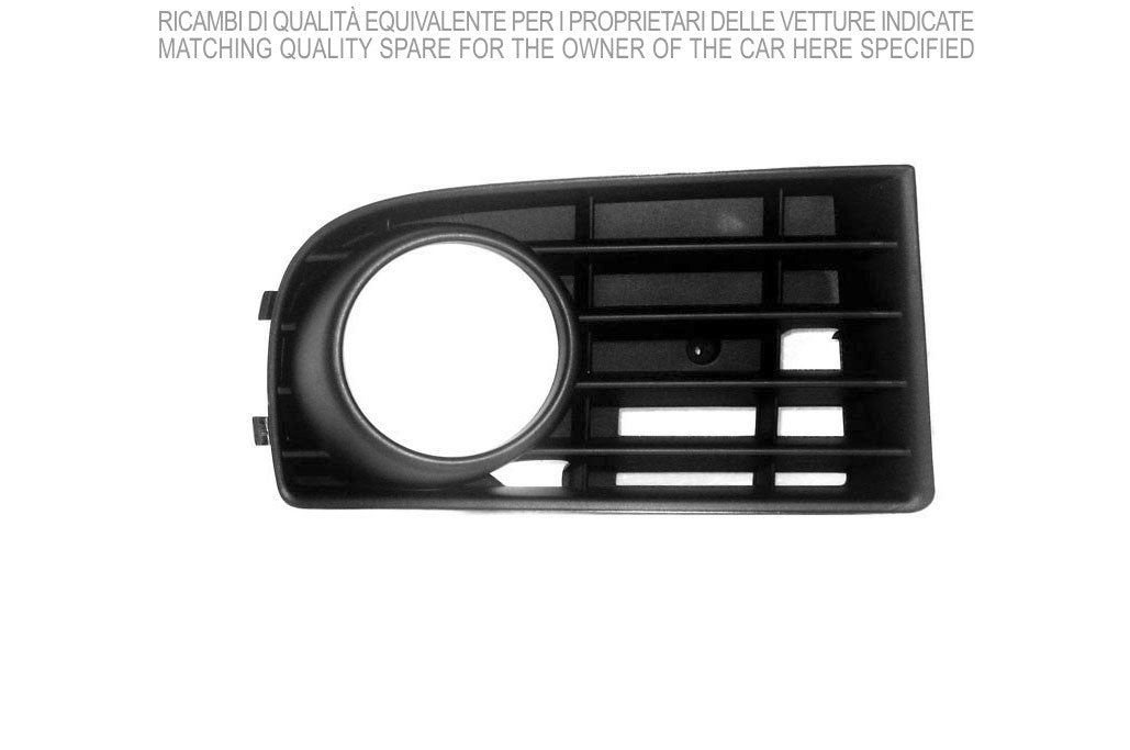 griglia destra paraurti anteriore con sede fendi 4 barrette mod 2 0 tdi fsi volkswagen golf v 2003 2008 vg0362133