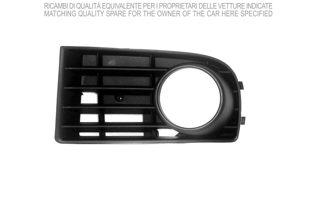 griglia sinistra paraurti anteriore con sede fendi 4 barrette mod 2 0 tdi fsi volkswagen golf v 2003 2008 vg0362134