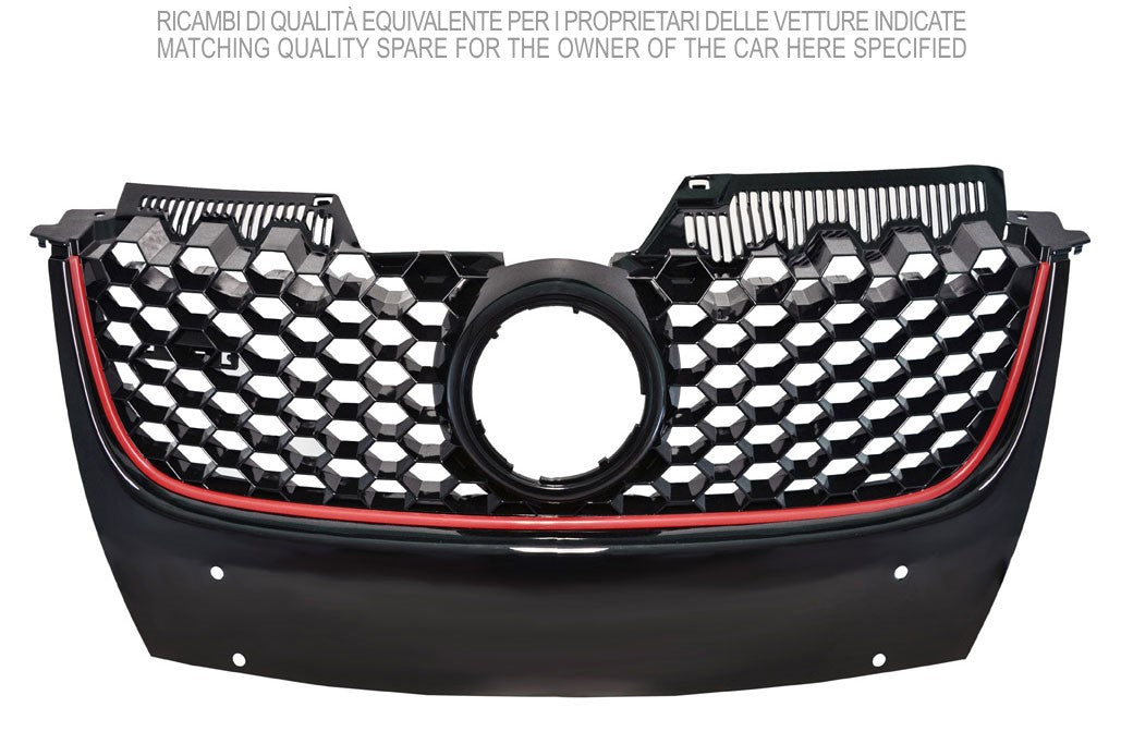 griglia radiatore volkswagen golf v gti gtd 2004 2009 vg0372001