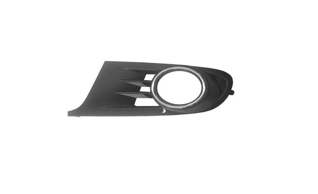 griglia sinistra paraurti anteriore nera con sede fendi con cornice cromata volkswagen golf vi 2008 2012 vg0382134