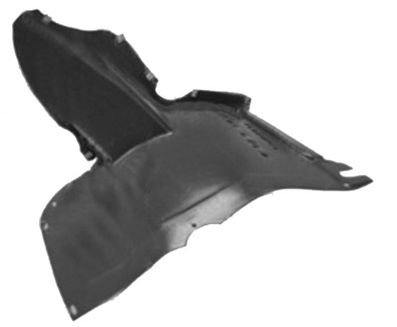 passaruota anteriore sinistro parte anteriore stampaggio ad iniezione volkswagen golf vi 2008 2012 vg0383614