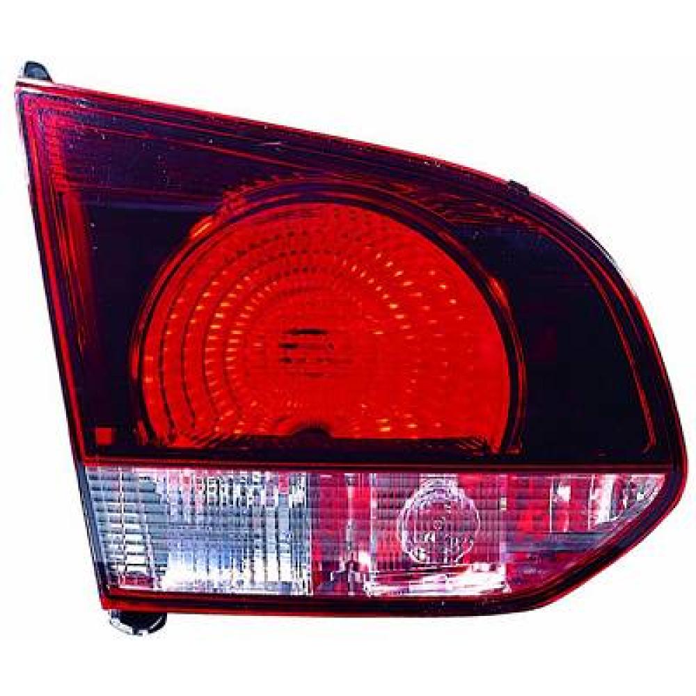 fanale posteriore sinistro interno rosso bianco senza portalampada versione valeo volkswagen golf vi 2008 2012 vg0384176