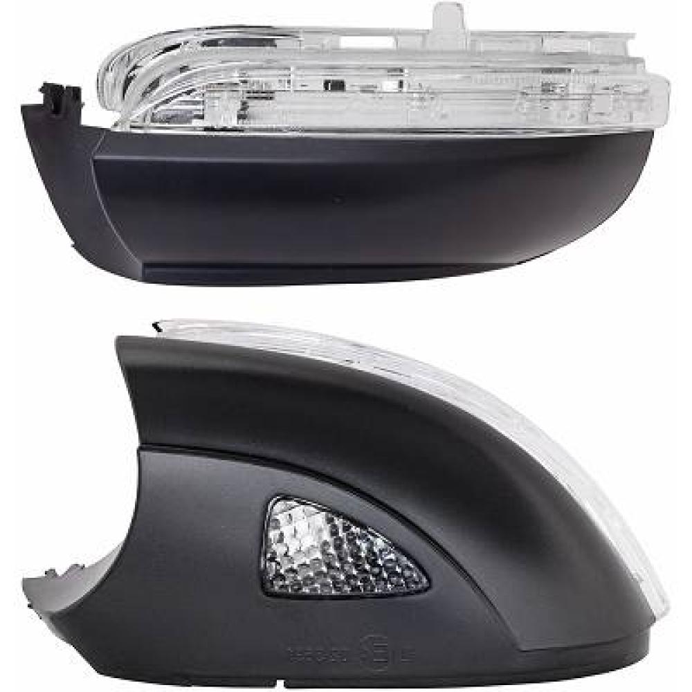 calotta retrovisore sinistro inferiore nera con fanale volkswagen touran 2010 2015 vg0387424