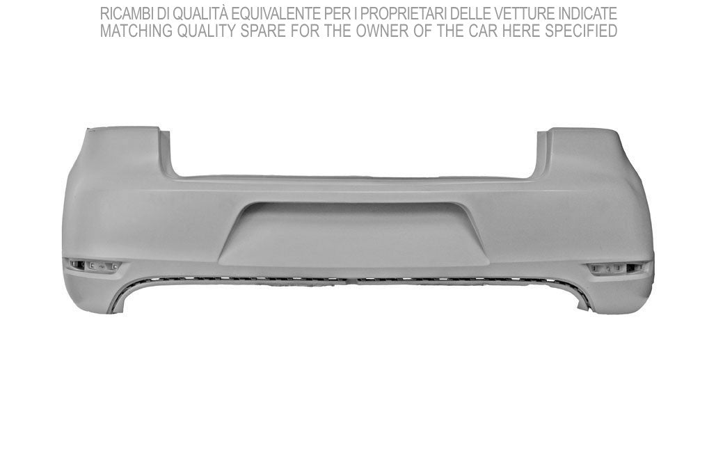 paraurti posteriore con primer volkswagen golf vi gti gtd 2009 2012 vg0391051